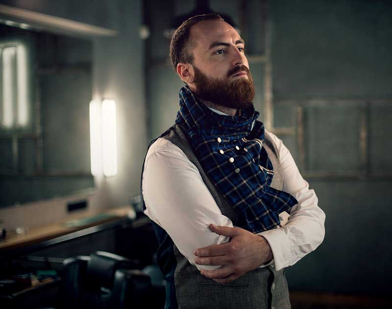 barber with beard